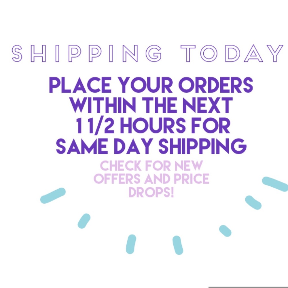 SHIPPING TODAY!!!